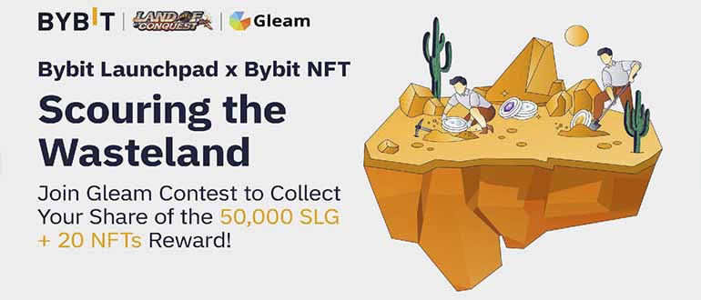 Раздача 50.000 SLG и 20 NFT в честь лаунчпада на ByBit